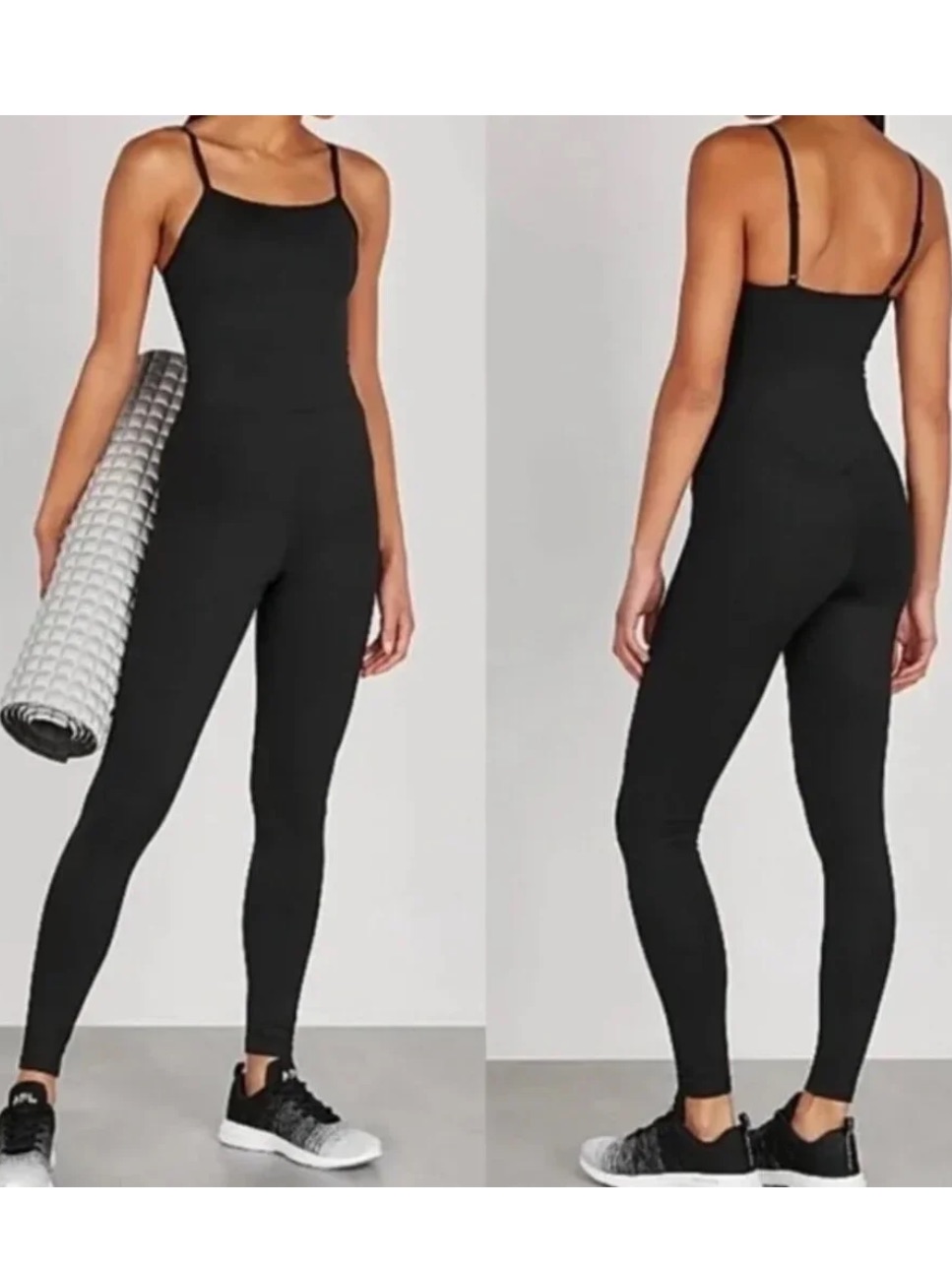Girlfriend Collective Cami Unitard Jumpsuit Small
